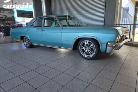 Blue 1965 Chevrolet Impala SUV R