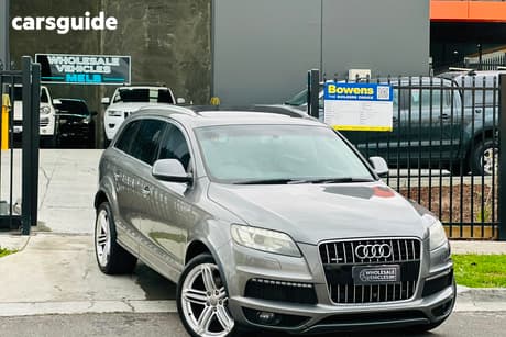 Grey 2014 Audi Q7 Wagon 4.2 Tdi Quattro