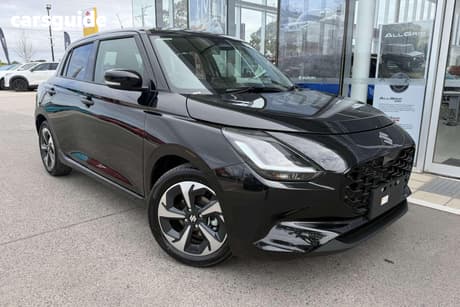 Black 2026 Suzuki Swift Hatchback Hybrid Glx