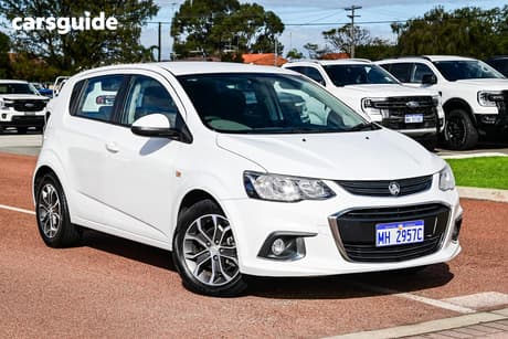 White 2018 Holden Barina Hatchback Cd