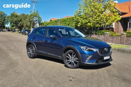 Blue 2018 Mazda CX-3 Wagon S Touring (Awd)