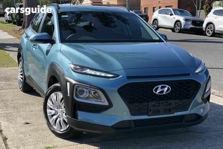 Green 2020 Hyundai Kona Wagon Go (Fwd)