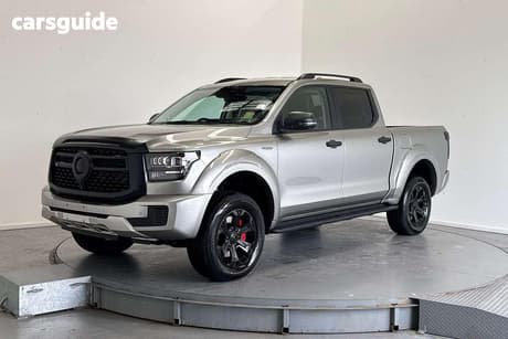 Silver 2026 GWM Cannon Alpha Dual Cab Utility Ultra Phev (4X4)