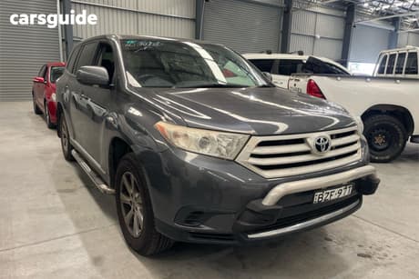 Grey 2011 Toyota Kluger Wagon Kx-R (Fwd) 7 Seat