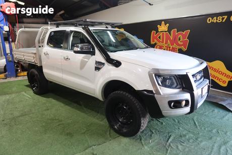White 2011 Ford Ranger Dual Cab Utility Xlt 3.2 (4X4)