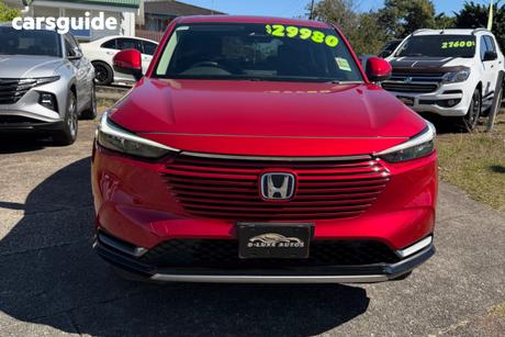 Red 2024 Honda HR-V Wagon E:Hev X