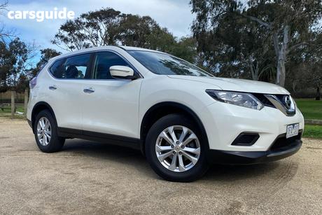 White 2015 Nissan X-Trail Wagon St (Fwd)