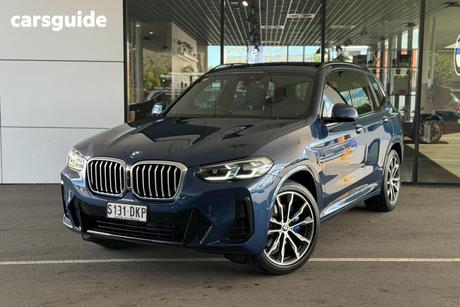 Blue 2021 BMW X3 Wagon Xdrive30I M Sport