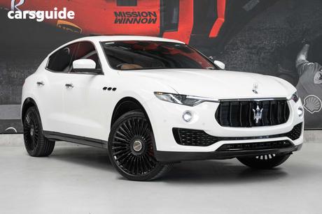 White 2018 Maserati Levante Wagon S