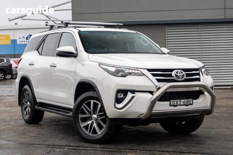 White 2018 Toyota Fortuner Wagon Crusade