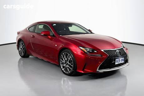 Red 2019 Lexus RC350 Coupe F Sport