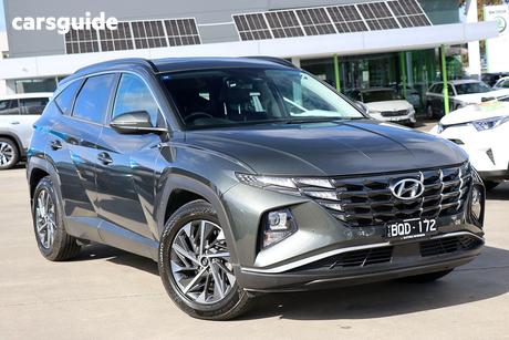 Grey 2021 Hyundai Tucson Wagon Elite (Awd)