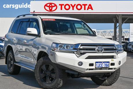 White 2017 Toyota Landcruiser Wagon Lc200 Altitude Special Edition