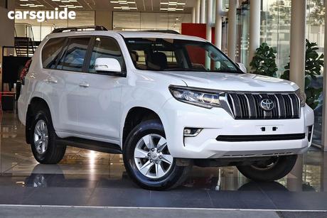 White 2023 Toyota Landcruiser Prado Wagon Gxl