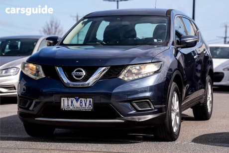 Blue 2016 Nissan X-Trail Wagon St (Fwd)