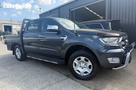 Grey 2015 Ford Ranger Dual Cab Utility Xlt 3.2 (4X4)