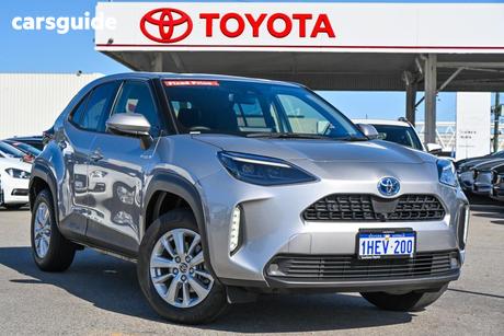 Silver 2020 Toyota Yaris Cross Wagon Gxl Hybrid