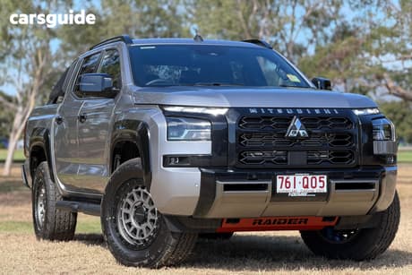 Silver 2026 Mitsubishi Triton Double Cab Pick Up Raider (4X4)