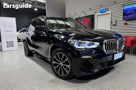 Black 2019 BMW X5 Wagon Xdrive 30D M Sport (5 Seat)