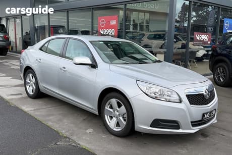 Silver 2016 Holden Malibu Sedan Cd