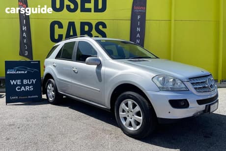 Silver 2007 Mercedes-Benz ML SUV 280CDI (4X4) W164