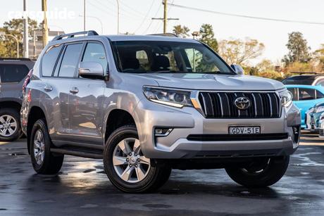 Silver 2018 Toyota Landcruiser Prado Wagon Gxl (4X4)