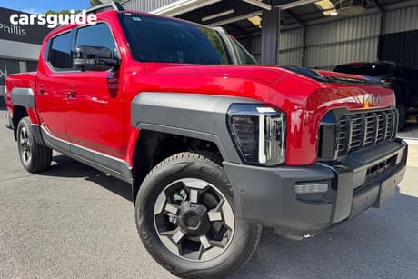 Red 2025 Kia Tasman Double Cab Pick Up X-Line (4X4) (0.9T) Bdy Fender