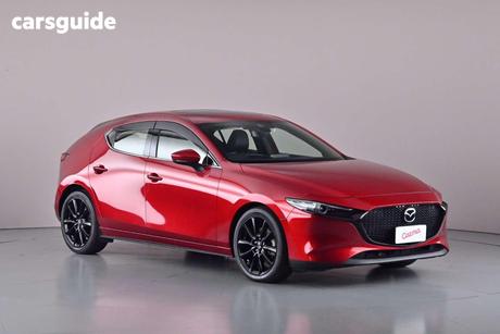 Red 2020 Mazda 3 Hatchback G25 Astina