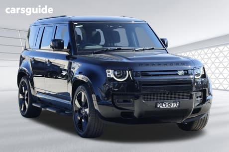 Black 2025 Land Rover Defender Wagon 110 D350 X-Dynamic Se (257Kw)