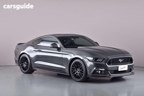 Grey 2016 Ford Mustang Coupe Fastback Gt 5.0 V8