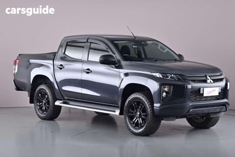 Grey 2021 Mitsubishi Triton Double Cab Pick Up Glx-R (4X4)