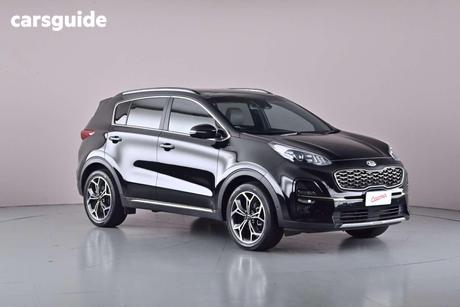 Black 2020 Kia Sportage Wagon Gt-Line (Awd)