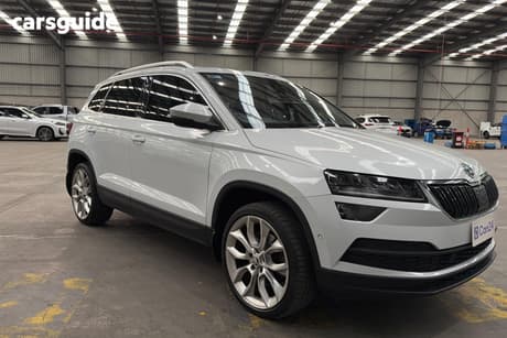 White 2021 Skoda Karoq SUV