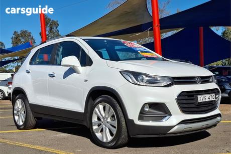White 2017 Holden Trax Wagon Lt