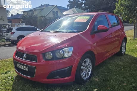 Red 2016 Holden Barina Hatchback Ls