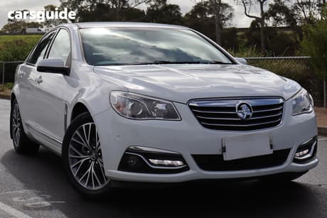 White 2016 Holden Calais Sedan