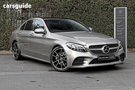 Silver 2021 Mercedes-Benz C300 Sedan Edition C