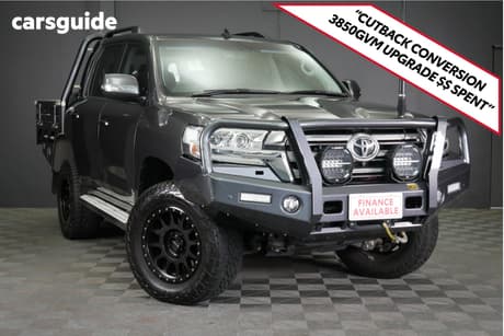 Grey 2021 Toyota Landcruiser Wagon Lc200 Vx (4X4)