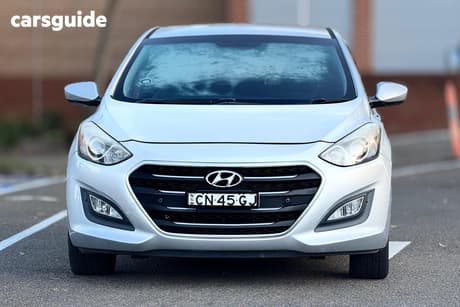 Grey 2016 Hyundai I30 Hatchback Active