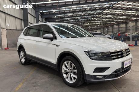 White 2018 Volkswagen Tiguan Wagon Allspace 110 Tdi Comfortline