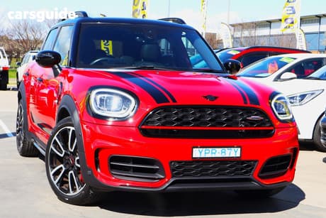 Red 2021 Mini Countryman Wagon John Cooper Works Classic