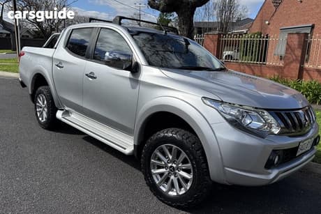 Silver 2019 Mitsubishi Triton Double Cab Pick Up Gls (4X4)