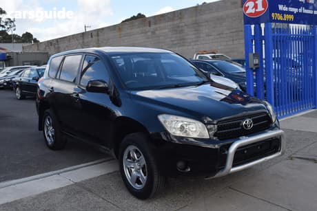 Black 2007 Toyota RAV4 Wagon Cv (4X4)