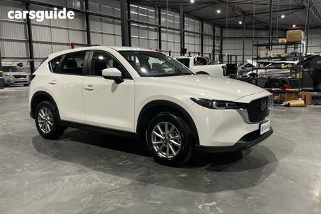 White 2023 Mazda CX-5 Wagon G20 Maxx (Fwd)