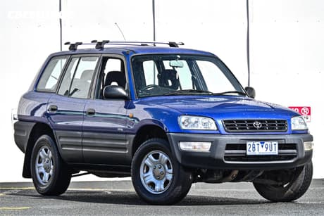 Blue 1999 Toyota RAV4 Wagon Cruiser (4X4)