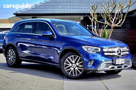 Blue 2019 Mercedes-Benz GLC200 Wagon 200