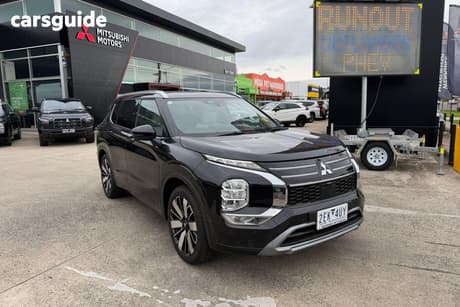 Black 2025 Mitsubishi Outlander Wagon Exceed 5 Seat (Awd)