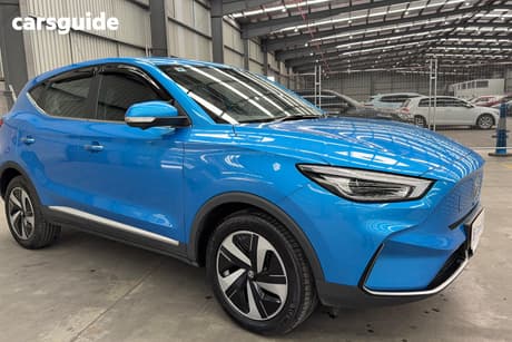 Blue 2022 MG ZS EV Wagon Excite