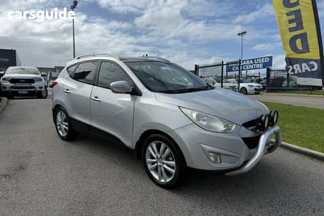 Silver 2010 Hyundai IX35 Wagon Highlander (Awd)