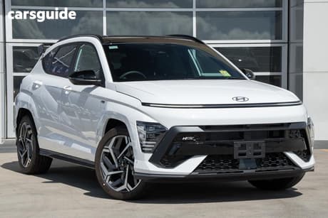 White 2026 Hyundai Kona Wagon Premium N Line